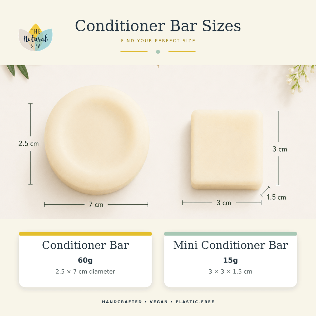 Spiced Orange Conditioner Bar | Plastic-Free Haircare | 60g