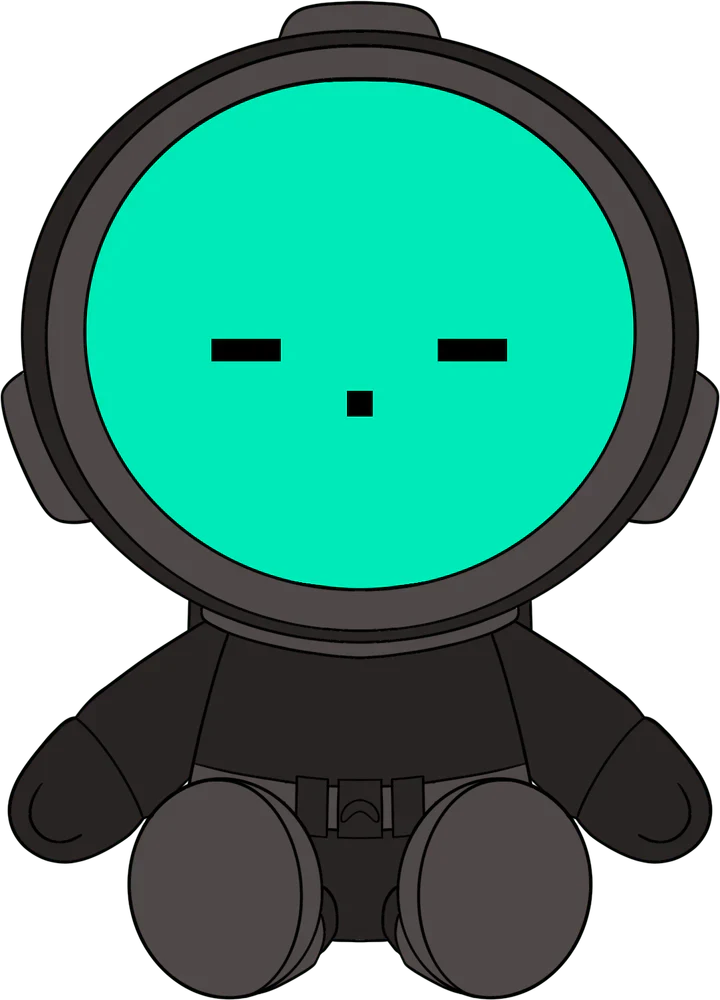 Youtooz - Content Warning: Content Warning Teal (9IN)