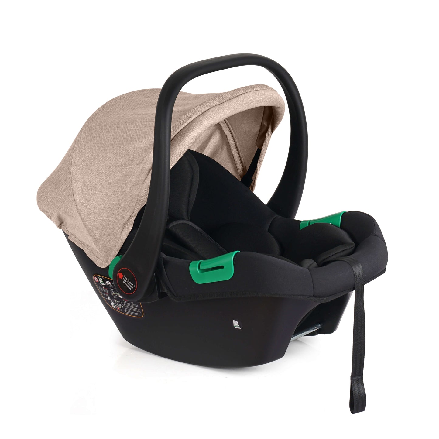 For Your Little One Cruise 3 In 1 Travel System With Car Seat - Dune Beige (Free Cupholder And Seat Liner Included!)