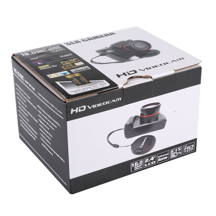 1.3 Mega Pixel Interpolation Flip Screen Interchangeable Lens Digital Camera, 2.4 inch LCD, Full HD 720P Recording, Infrared Lens, EIS