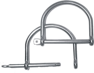 Beaver Pair of 50mm Removable Stainless Steel DRings