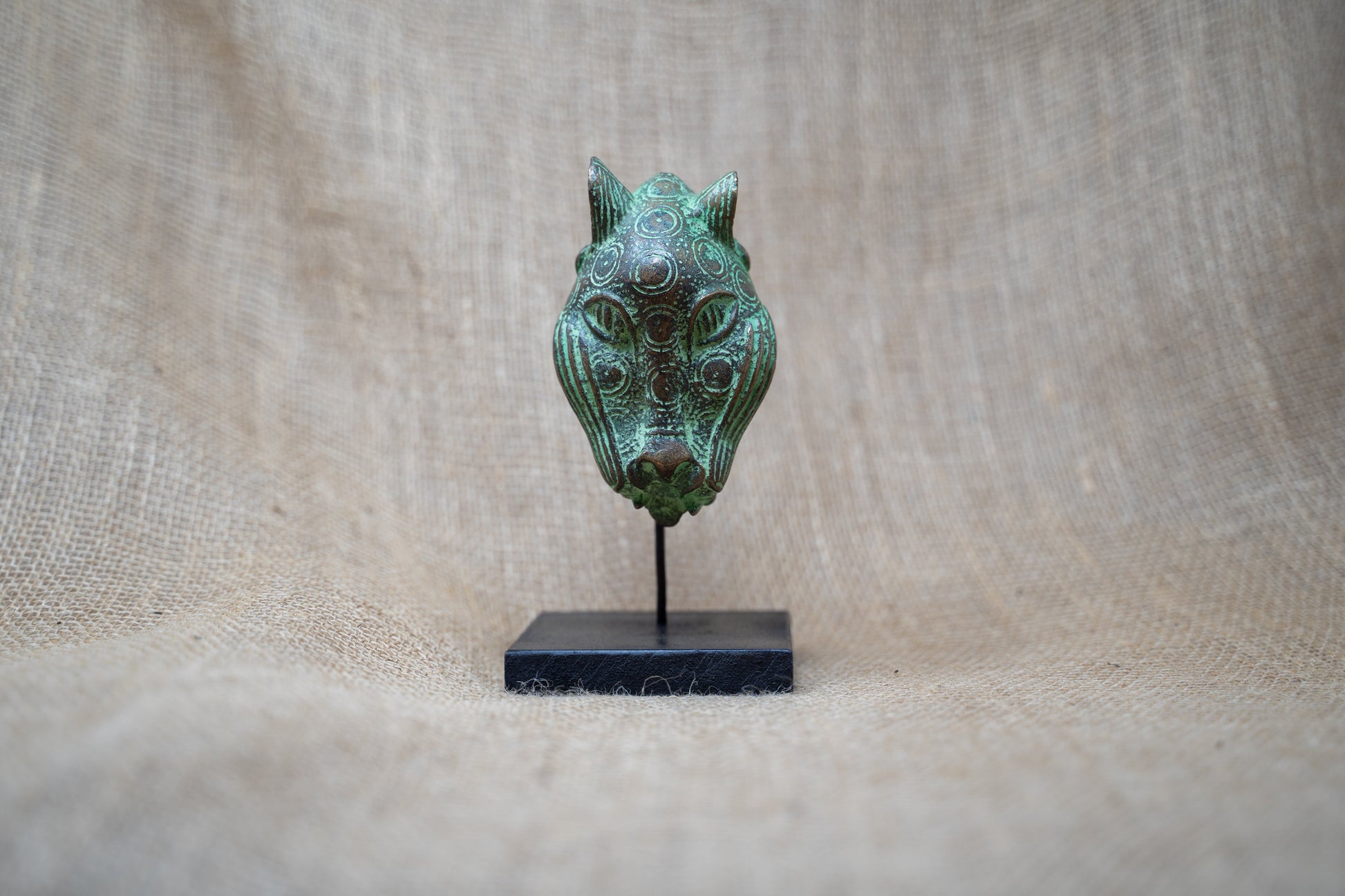 Benin Leopard sculpture - Bronze 26.11