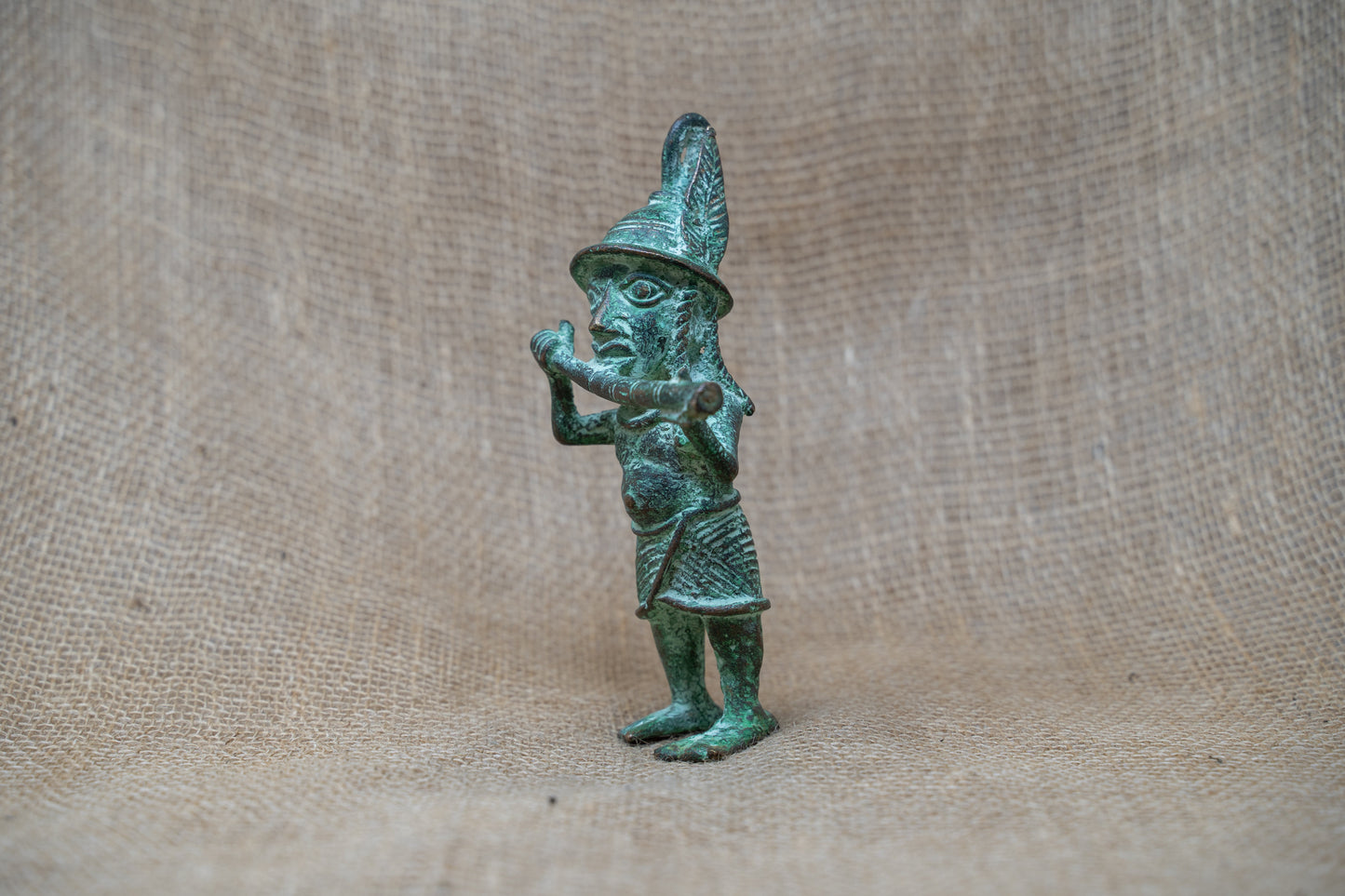 Benin Bronze Warrior TR101.9
