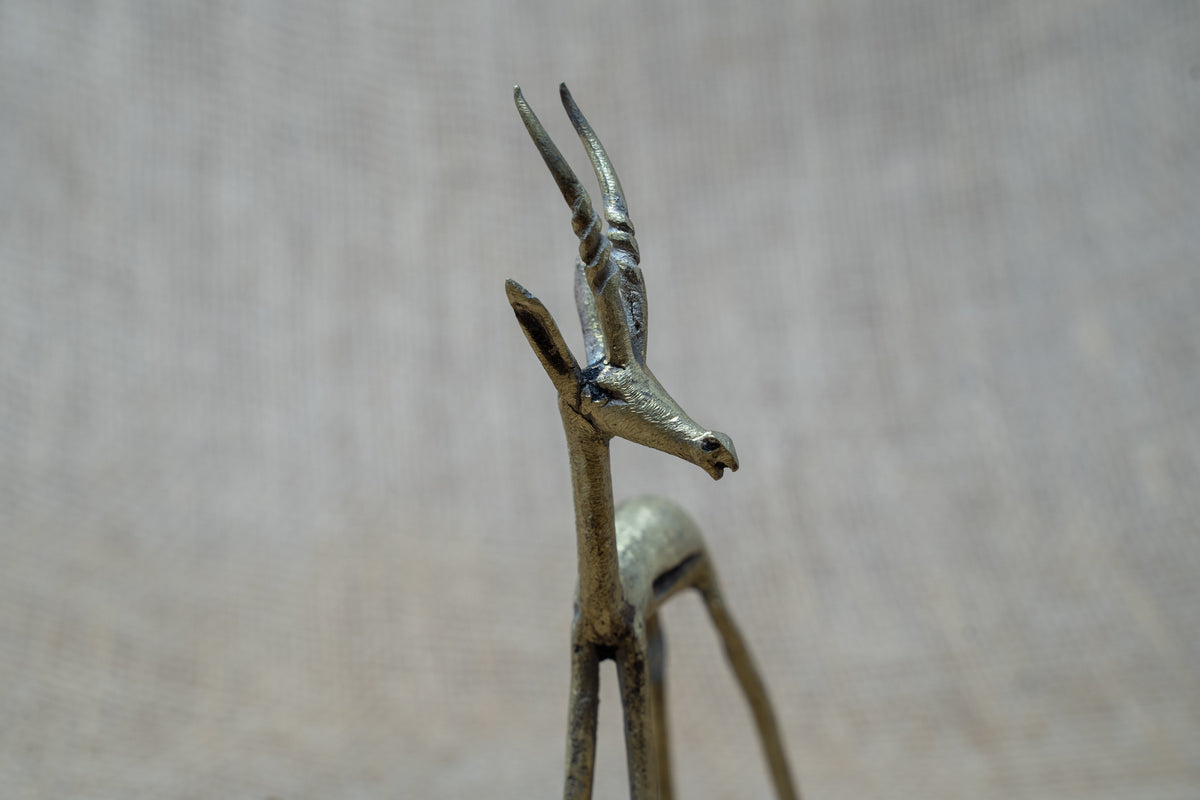 Tuareg Brass animals - Antelope 44.2