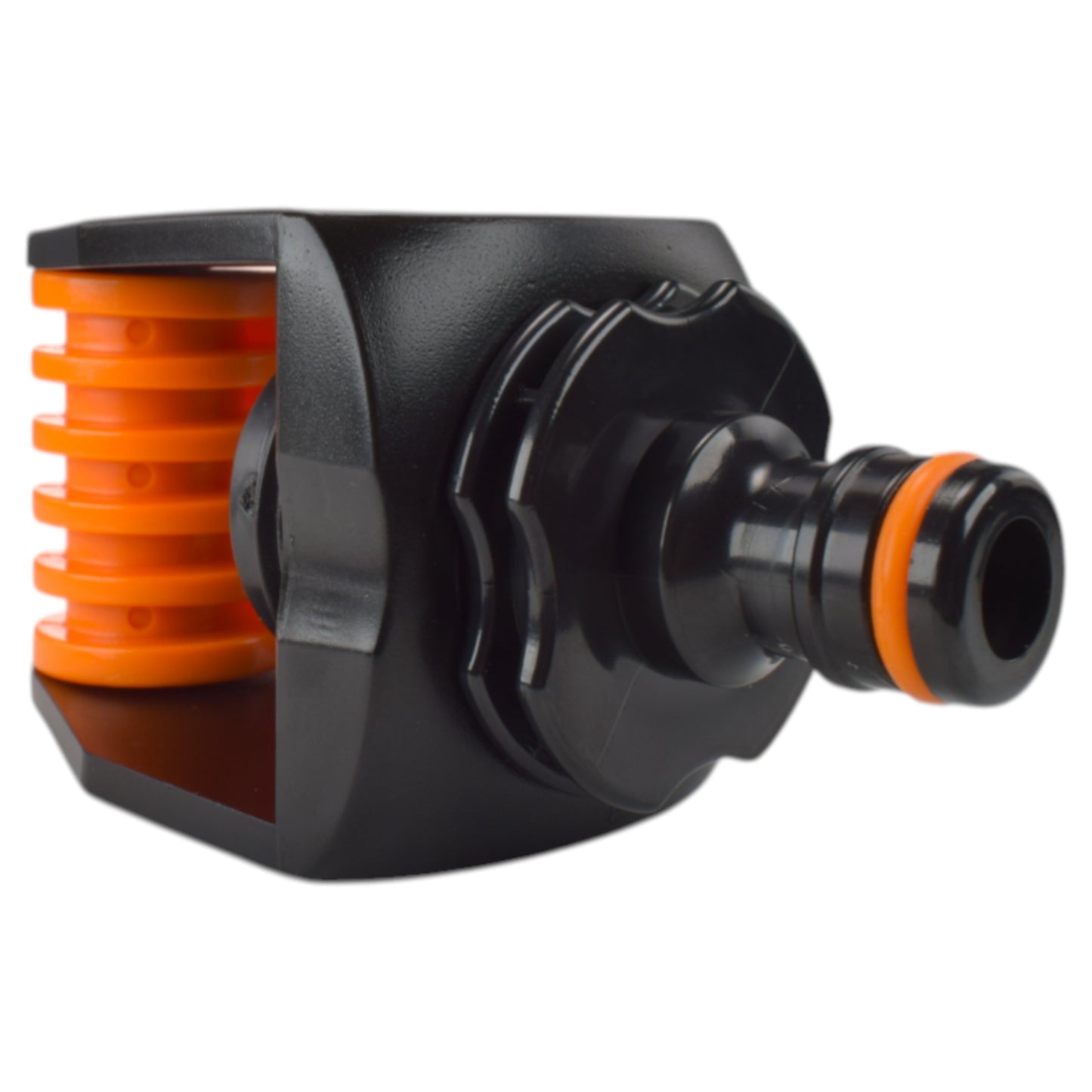 Black Orange Kitchen Tap Connection Max 40mm Garden Hose Pipe Hose Connector Set