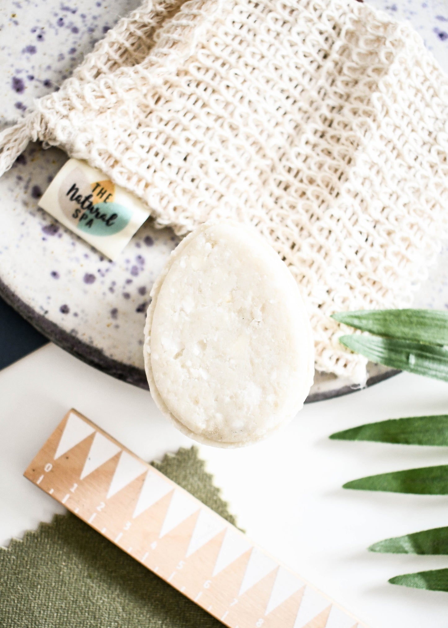 Rosemary Tea Tree ECO Shampoo Bar | Natural Non-Soap Hair Wash | Vegan & Plastic-Free Hair Care for All Hair Types