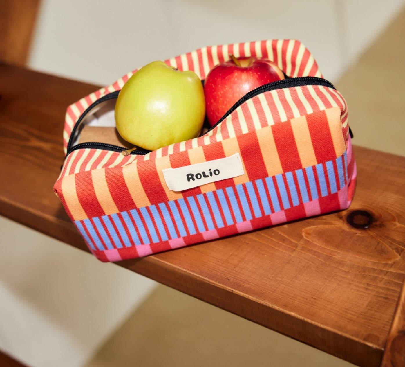 Deconstructed Printed Wash Bag