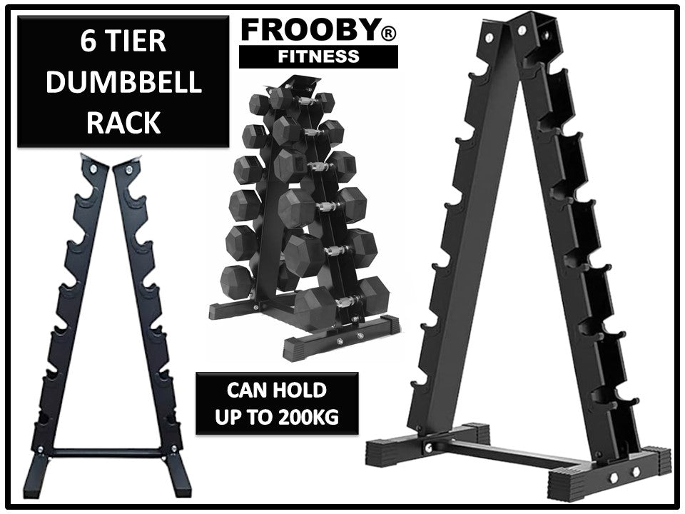 6 Tier Dumbbell Rack