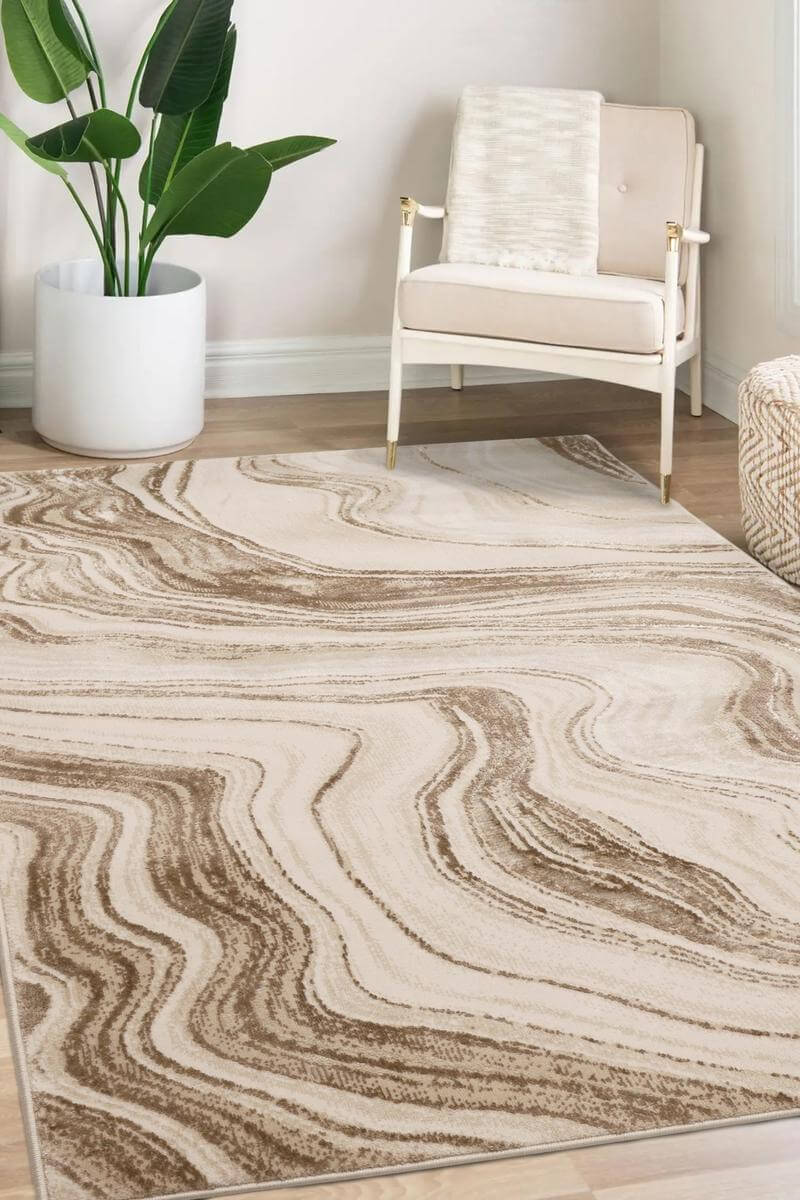 Dusk Watercolour Rug – Soft Abstract Design