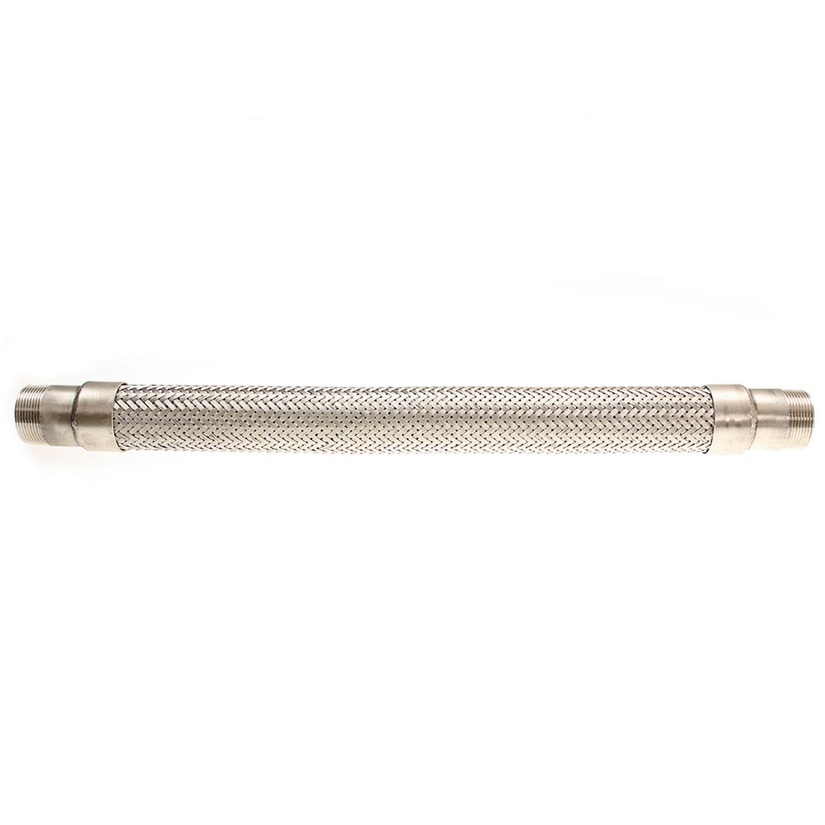 AG Stainless Steel Exhaust Bellows (1-1/2" BSP Male Ports / 24" Long)