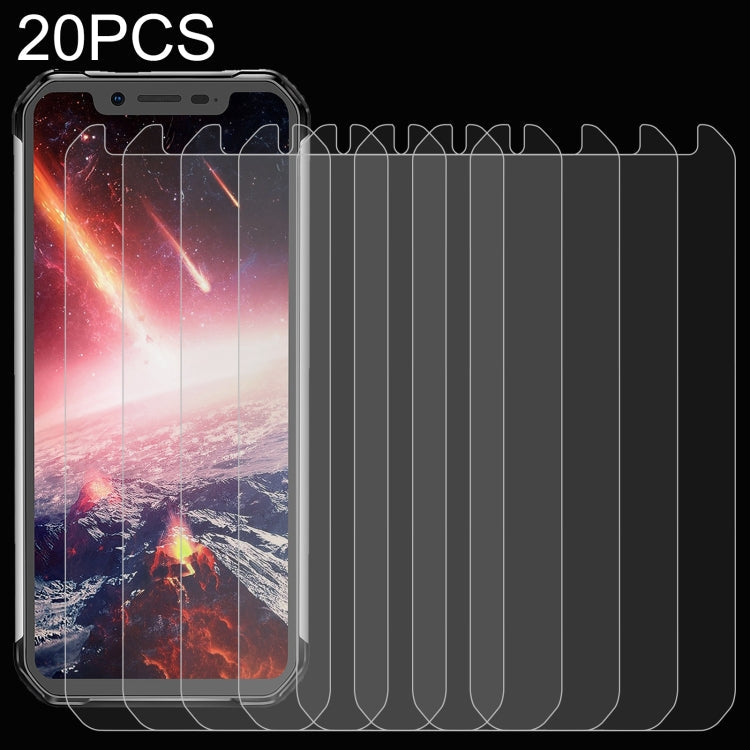 20 PCS 0.26mm 9H 2.5D Tempered Glass Film, For Blackview BV9600 (20 PCS), For Blackview BV9600 E (20 PCS), For Blackview BV9800 (20 PCS), For Blackview BV9800 Pro (20 PCS), For Blackview BV9900 Pro (20 PCS), For BLU G90 Pro (20 PCS)