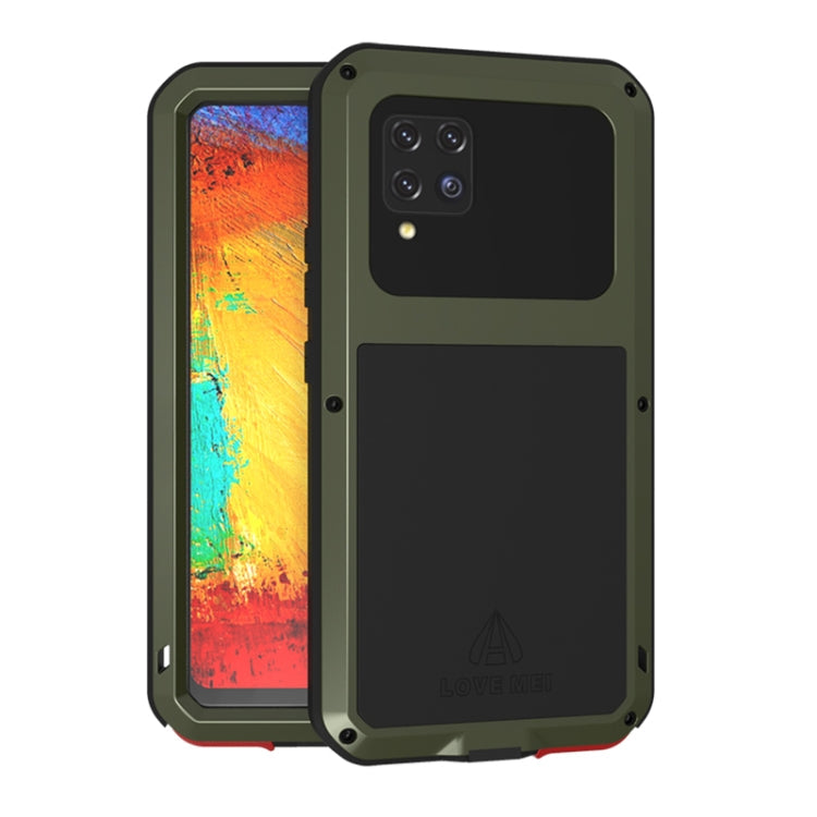 LOVE MEI Metal Shockproof Waterproof Dustproof Protective Case with Glass, For Samsung Galaxy A32 5G, For Samsung Galaxy A52 5G / 4G, For Samsung Galaxy S21 5G, For Samsung Galaxy A42
