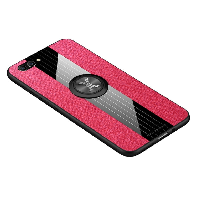 XINLI Stitching Cloth Textue Shockproof TPU Protective Case with Ring Holder, For Huawei Honor 9X Pro, For Huawei Honor 10, For Huawei Honor Play, For Huawei Honor View 10