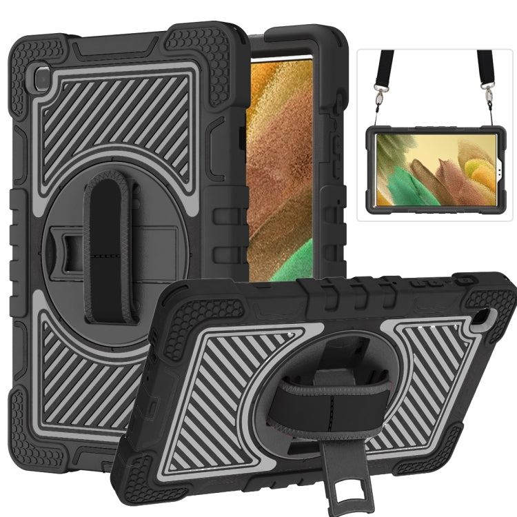 360° Shockproof Tablet Case with Holder, Hand Grip & Shoulder Strap