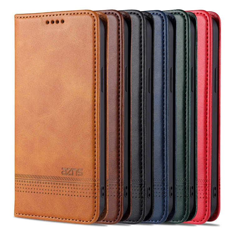 AZNS Magnetic Calf Texture Horizontal Flip Leather Case with Card Slots & Holder & Wallet, For iPhone 13, For iPhone 13 Pro, For iPhone 13 Pro Max