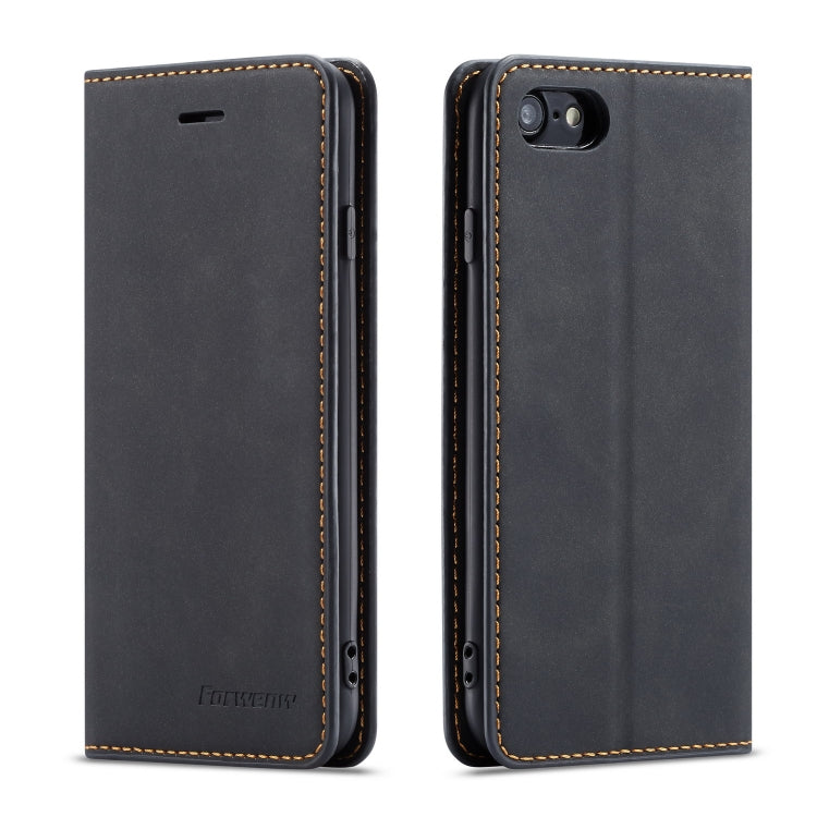 Forwenw Dream Series Oil Edge Strong Magnetism Horizontal Flip Leather Case with Holder & Card Slots & Wallet & Photo Frame, For iPhone SE 2022 / SE 2020 / 8 / 7, For iPhone 8 Plus / 7 Plus, For iPhone 11, For iPhone 11 Pro, For iPhone 11 Pro Max