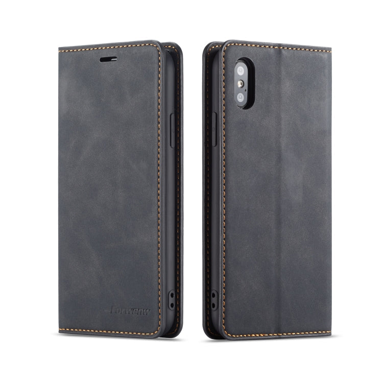 Forwenw Dream Series Oil Edge Strong Magnetism Horizontal Flip Leather Case with Holder & Card Slots & Wallet & Photo Frame, For iPhone XS Max, For iPhone XS / X, For Xiaomi Redmi Note 7, For Xiaomi Redmi Note 7 Pro, For Xiaomi Redmi Note 8 Pro