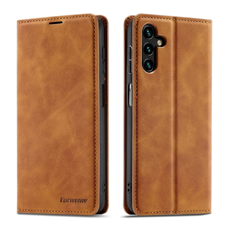 Forwenw Dream Series Oil Edge Strong Magnetism Leather Phone Case, For Samsung Galaxy A22 5G, For Samsung Galaxy A53 5G, For Samsung Galaxy A73 5G, For Samsung Galaxy A33 5G, For Samsung Galaxy A23, For Samsung Galaxy A13 5G