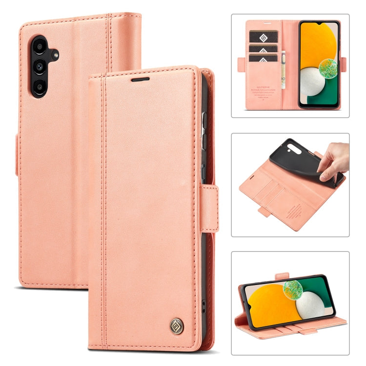 LC.IMEEKE Card Slots Skin Feeling Leather Phone Case, For Samsung Galaxy A14 4G / 5G