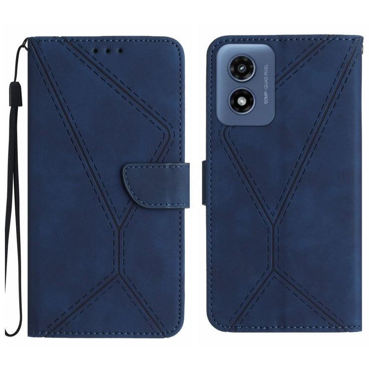 Stitching Embossed Leather Phone Case, For Motorola Moto G45 5G, For Motorola Edge 50 5G, For Motorola Edge 50 Neo, For Motorola Moto E14