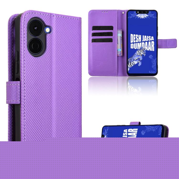 Diamond Texture Leather Phone Case, For Tecno Pova Curve 2 5G, For Tecno Camon 50 Pro 4G, For Tecno Camon 50 4G, For Tenco Spark Go 3
