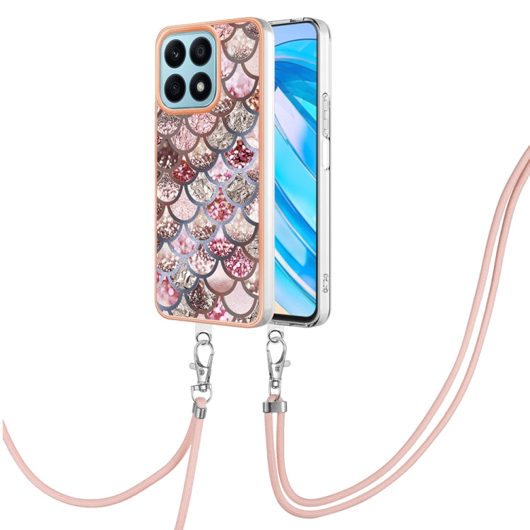 Electroplating IMD TPU Phone Case with Lanyard, For Honor 90 Lite 5G, For Honor Magic5 Pro, For Honor X6a, For Honor X8a