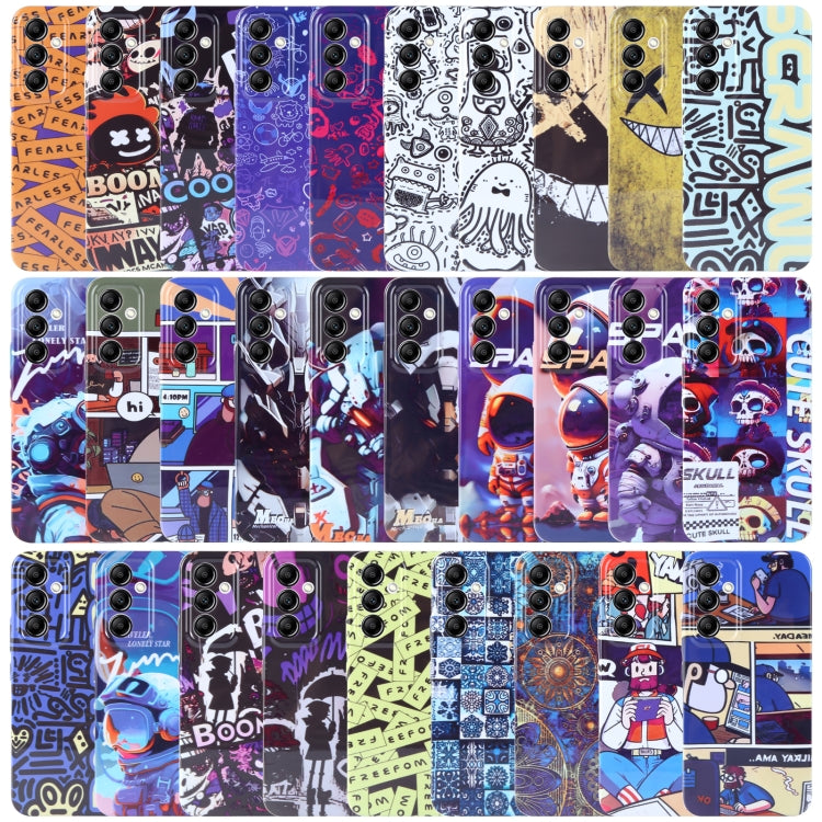 Painted Pattern Precise Hole PC Phone Case, For Samsung Galaxy A53 5G