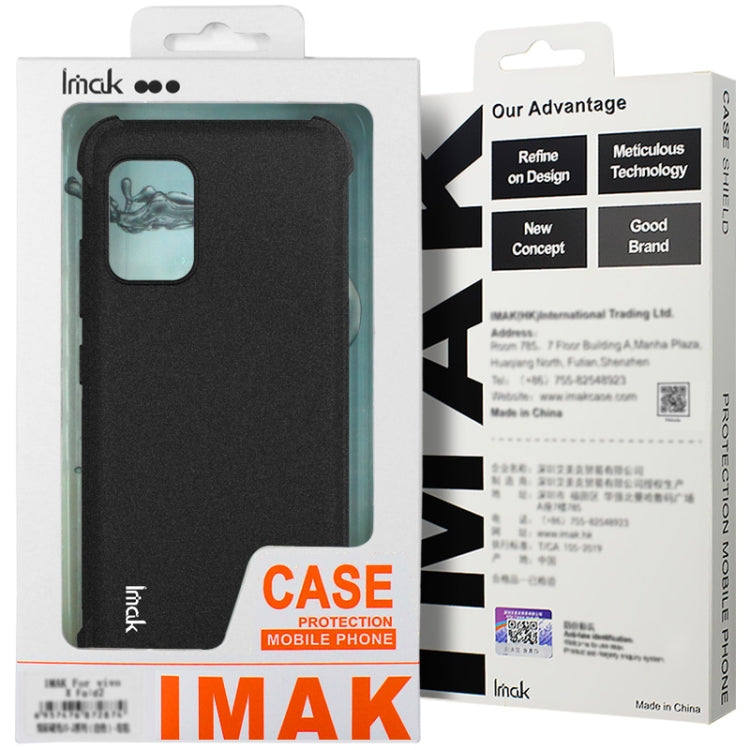 For ZTE nubia Red Magic 10 Pro imak Shockproof Airbag TPU Phone Case(Transparent)