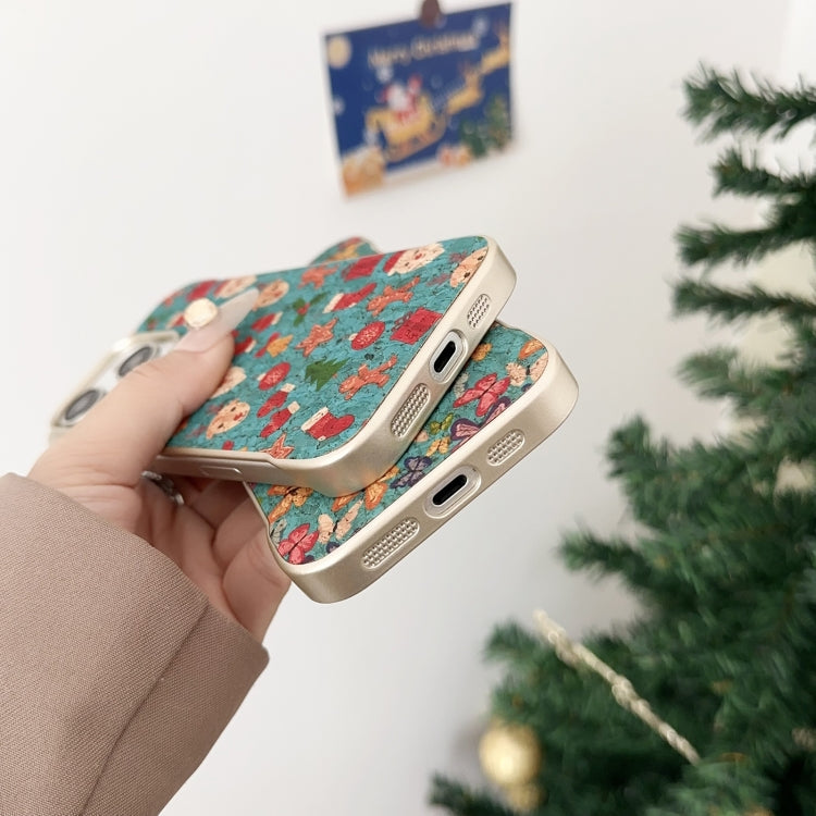 For iPhone 15 Pro Max Denior A18 Paint MagSafe Phone Case(Christmas)