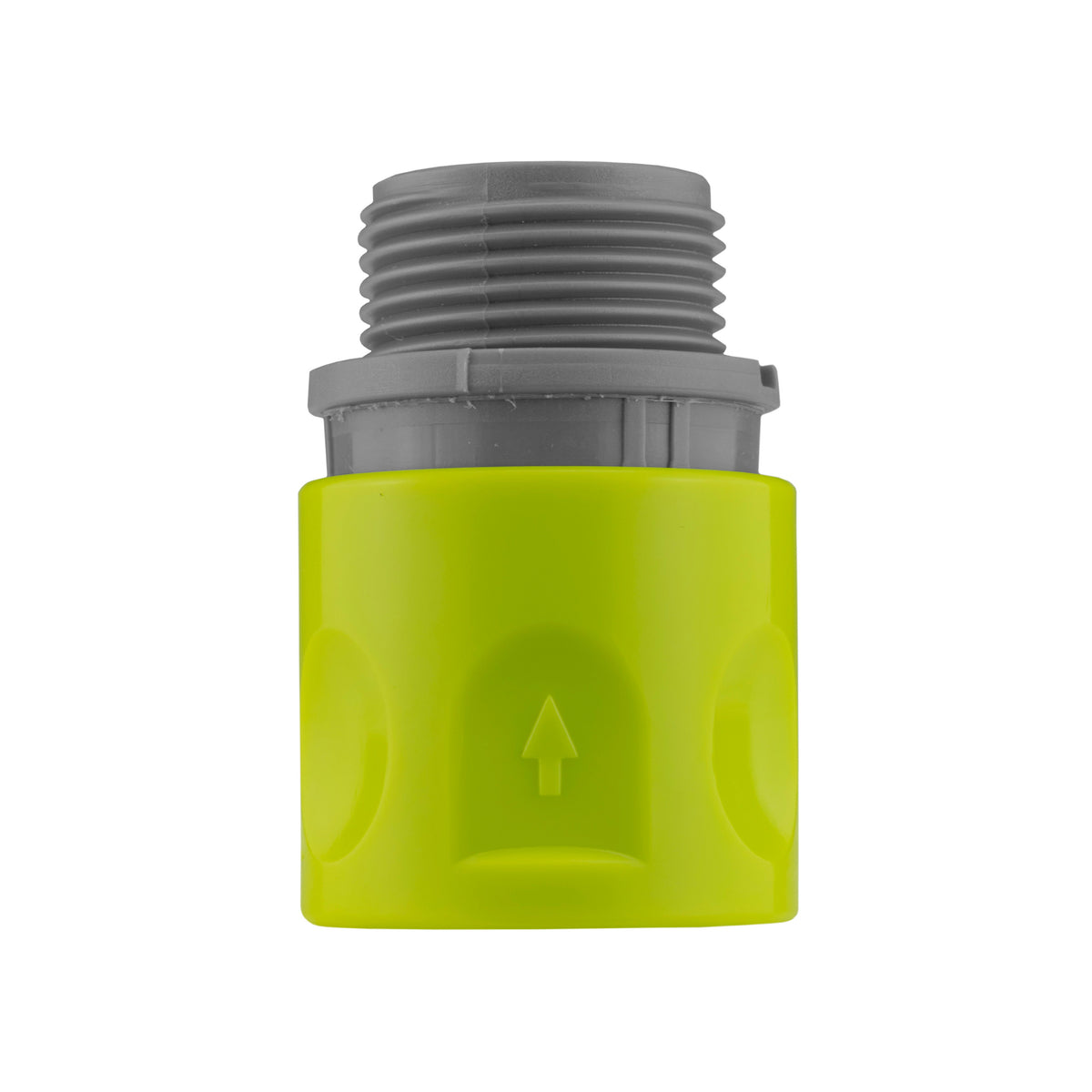 IBC 2” S60X6 Cap with ¾” BSP Threaded Hose Connector Lime