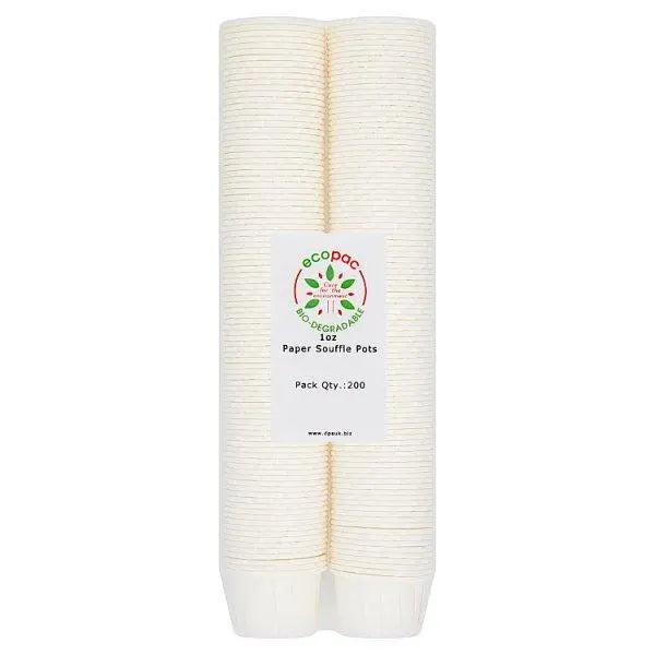 Ecopac 200 Paper Souffle Pots