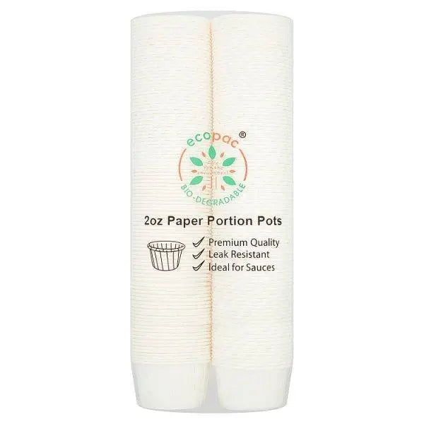 Ecopac 2oz Paper Portion Pots