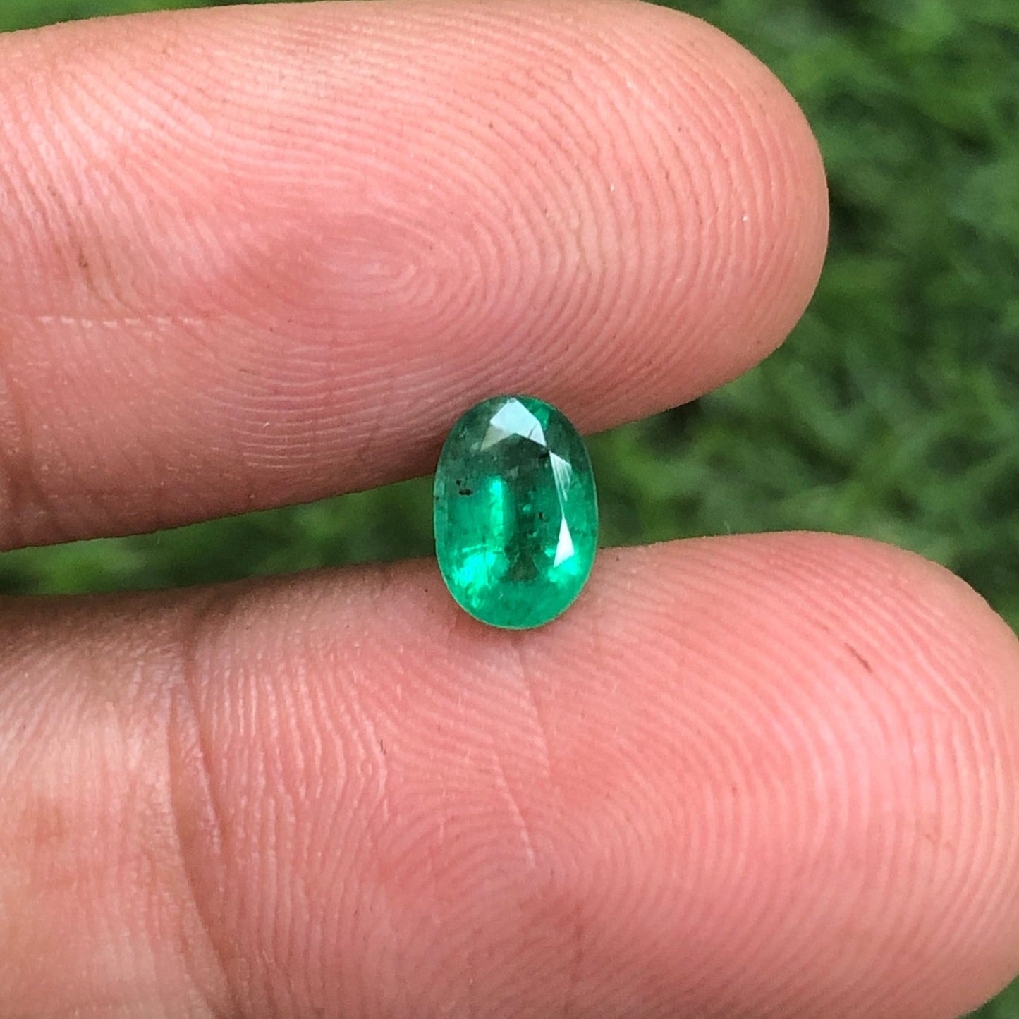0.80ct Emerald for sale - Budh Ratna - Zamurd - Pachu Stone, Markat Mani Stone - 8x6mm