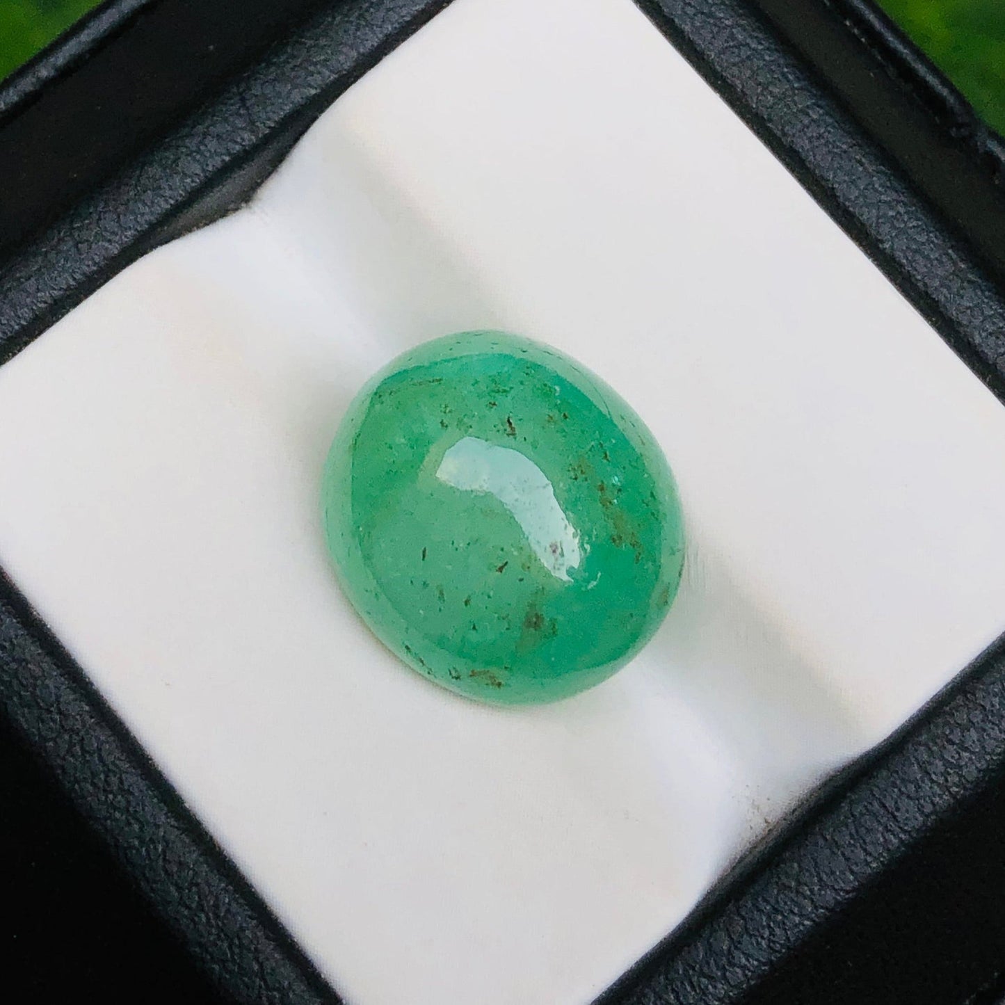 11.60ct Emerald for sale - Budh Ratna - Zamurd - Pachu Stone, Markat Mani Stone - 16x14.5mm