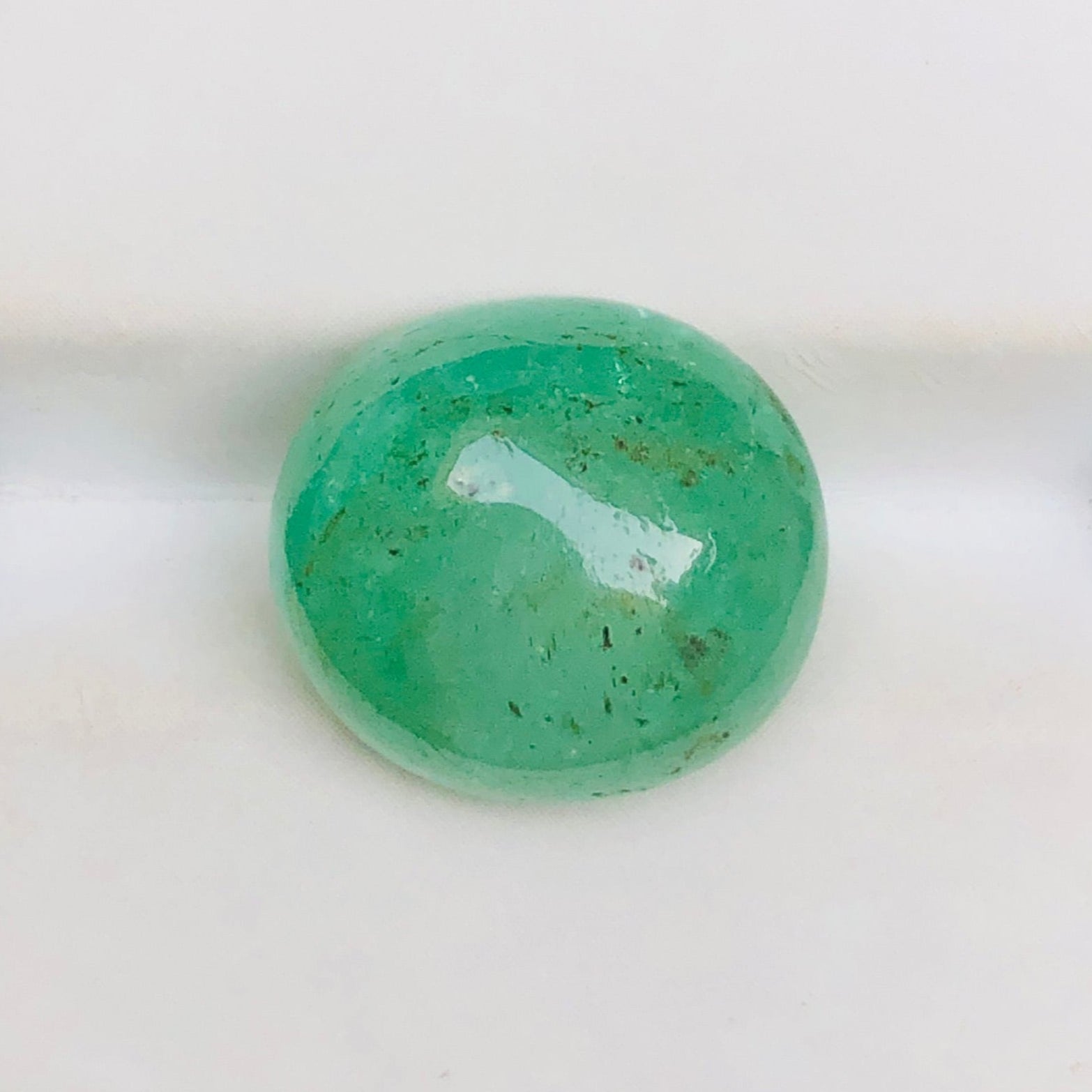11.60ct Emerald for sale - Budh Ratna - Zamurd - Pachu Stone, Markat Mani Stone - 16x14.5mm