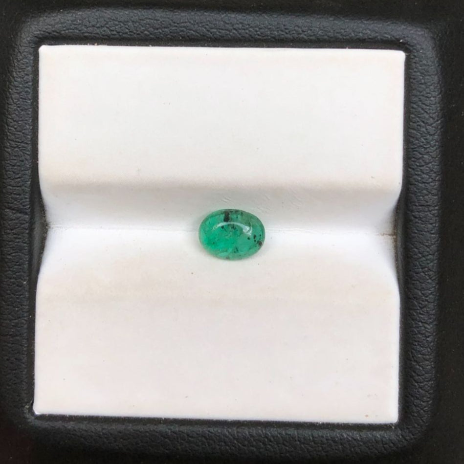 0.60Ct Emerald for sale - Budh Ratna - Zamurd - Pachu Stone, Markat Mani Stone - 7x6mm
