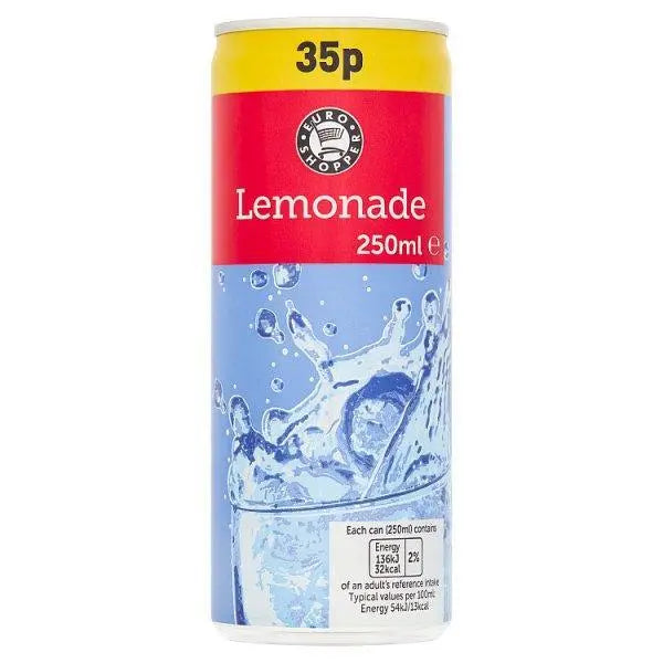 Euro Shopper Lemonade 250ml (Case of 24)