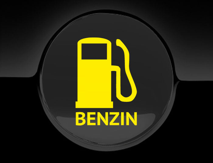 Benzin Fuel Only Fuel Cap Cover Car Sticker