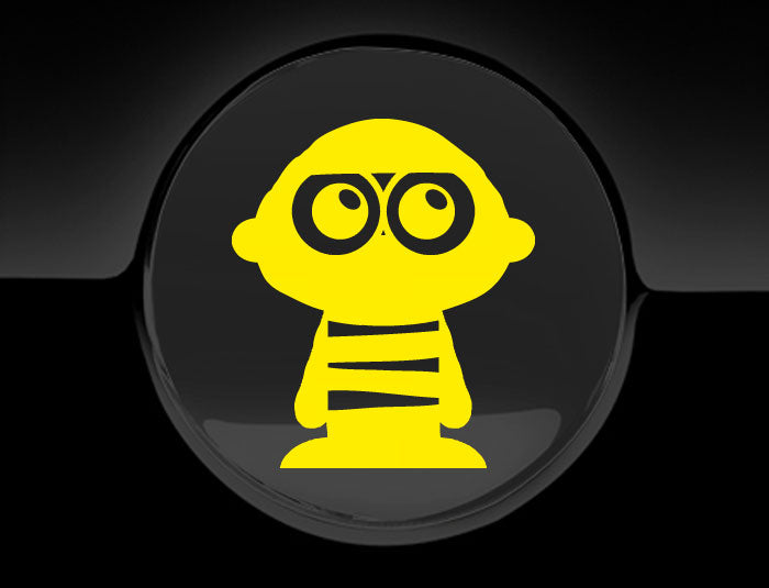 Adorable Mummy Fuel Cap Car Sticker