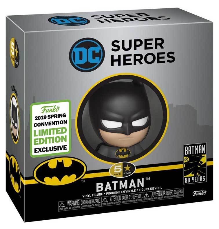 Funko 5 Star: DC - Batman (Black/Yellow)