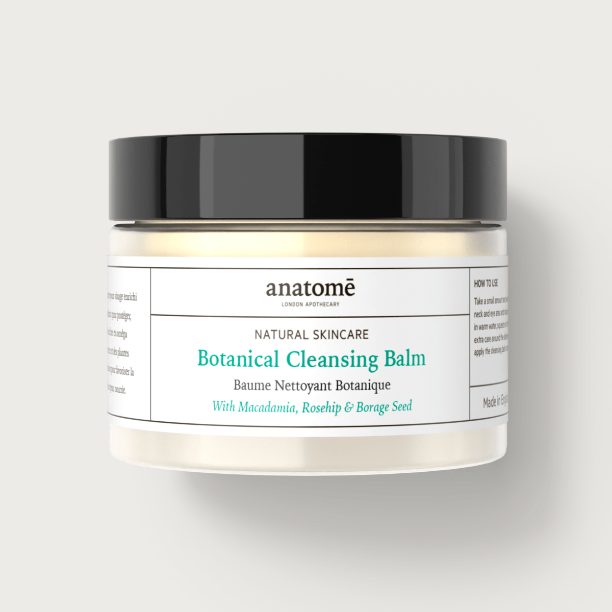 Botanical, nourishing + Cleansing  Balm