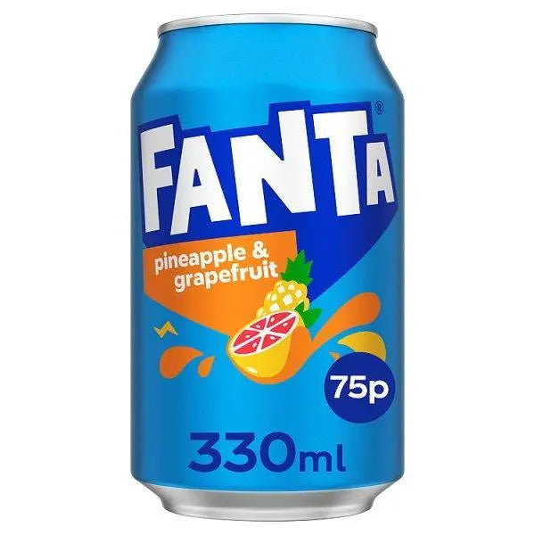 Fanta Pineapple & Grapefruit 330ml PM 75p (Case of 24)