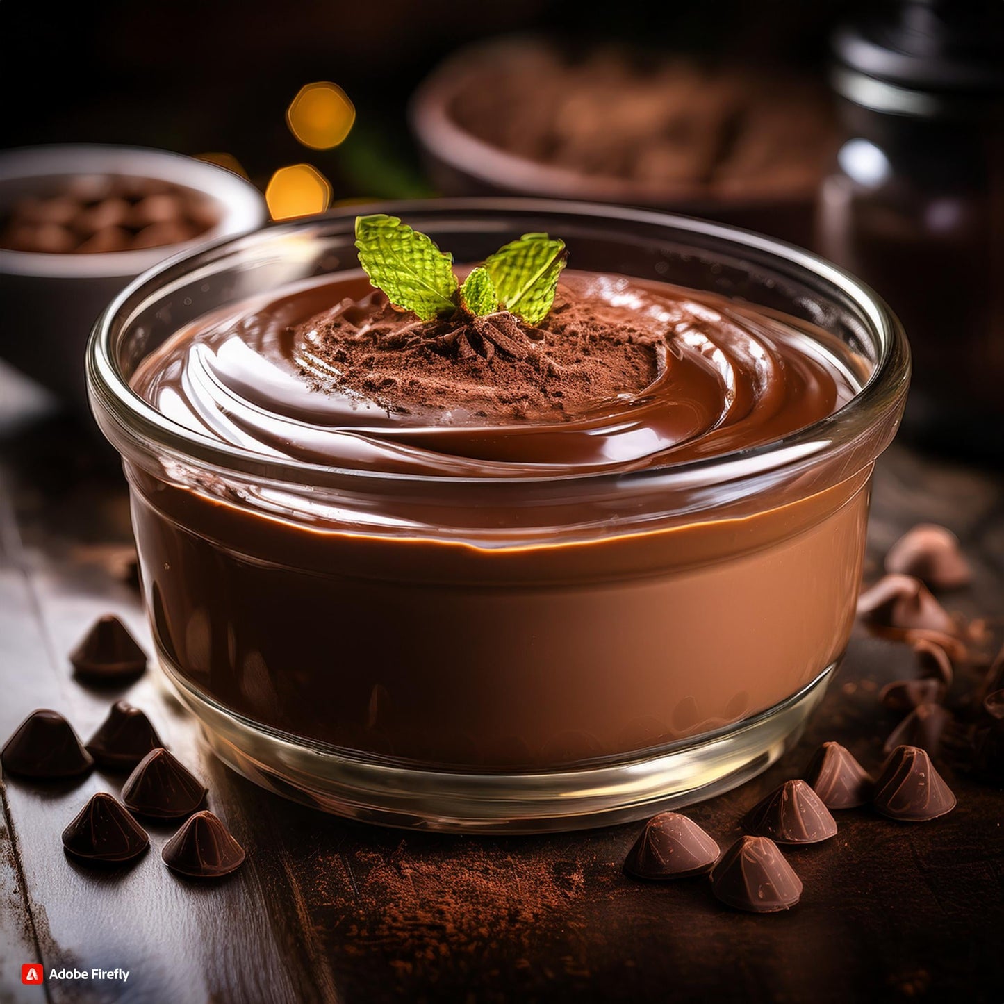 Chocolate Custard Food Flavouring - Professional High Strength - 1 Litre