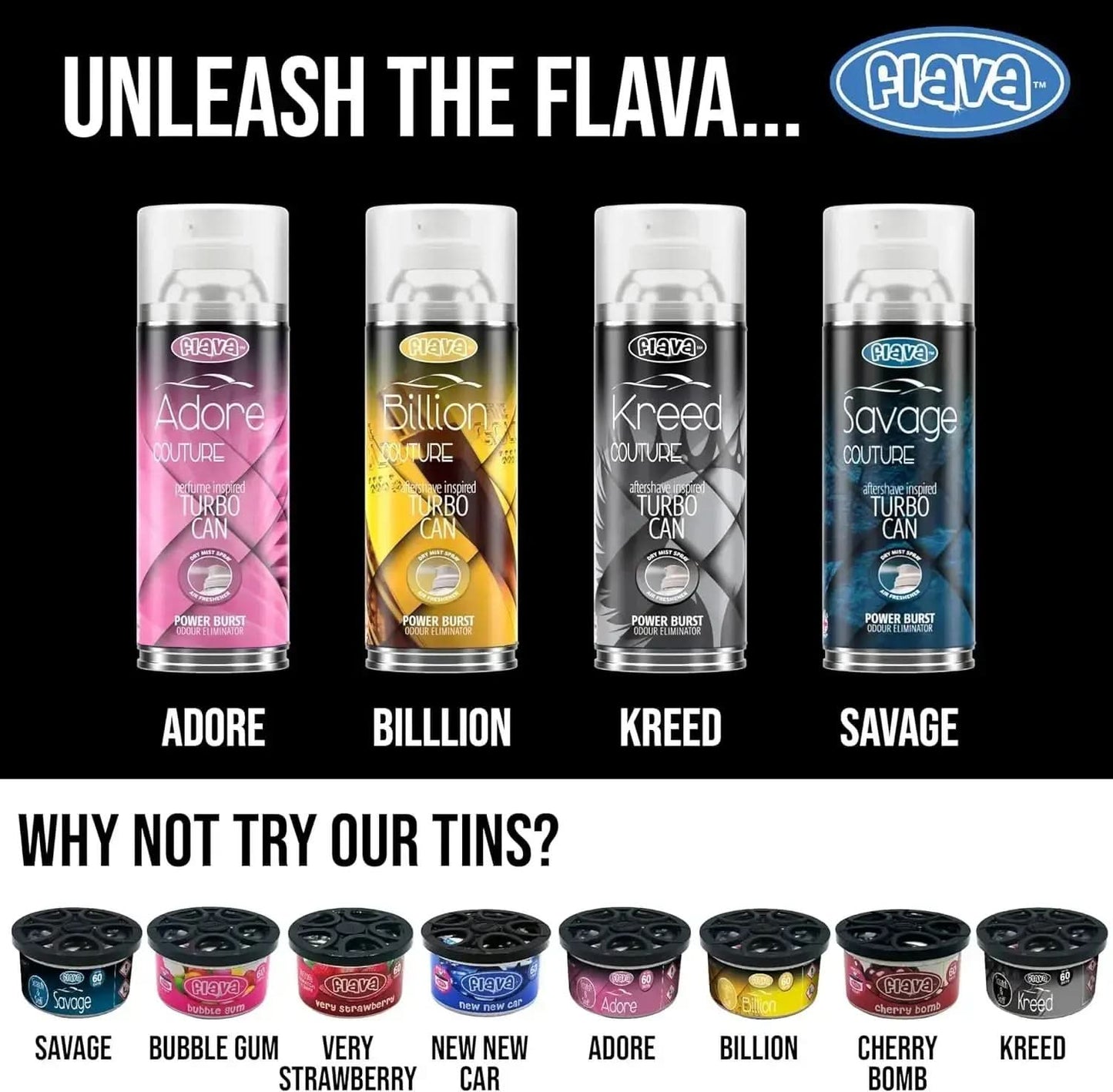 Flava Couture Turbo Can Spray - Kreed