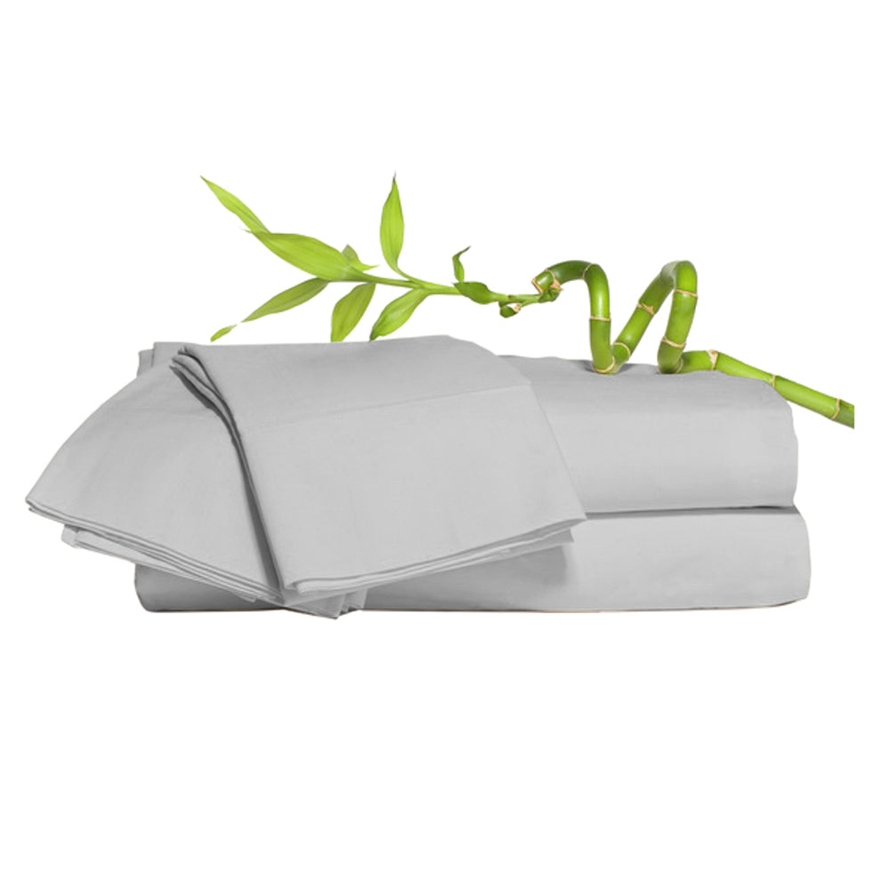 Bamboo Pillowcases in Grey