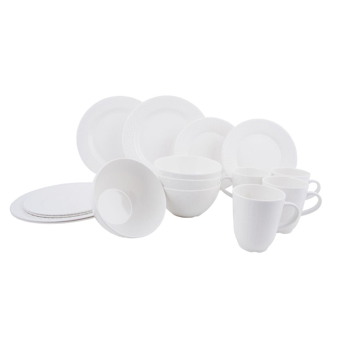 Gimex Royal Line Tableware Ivory (16 Pieces)