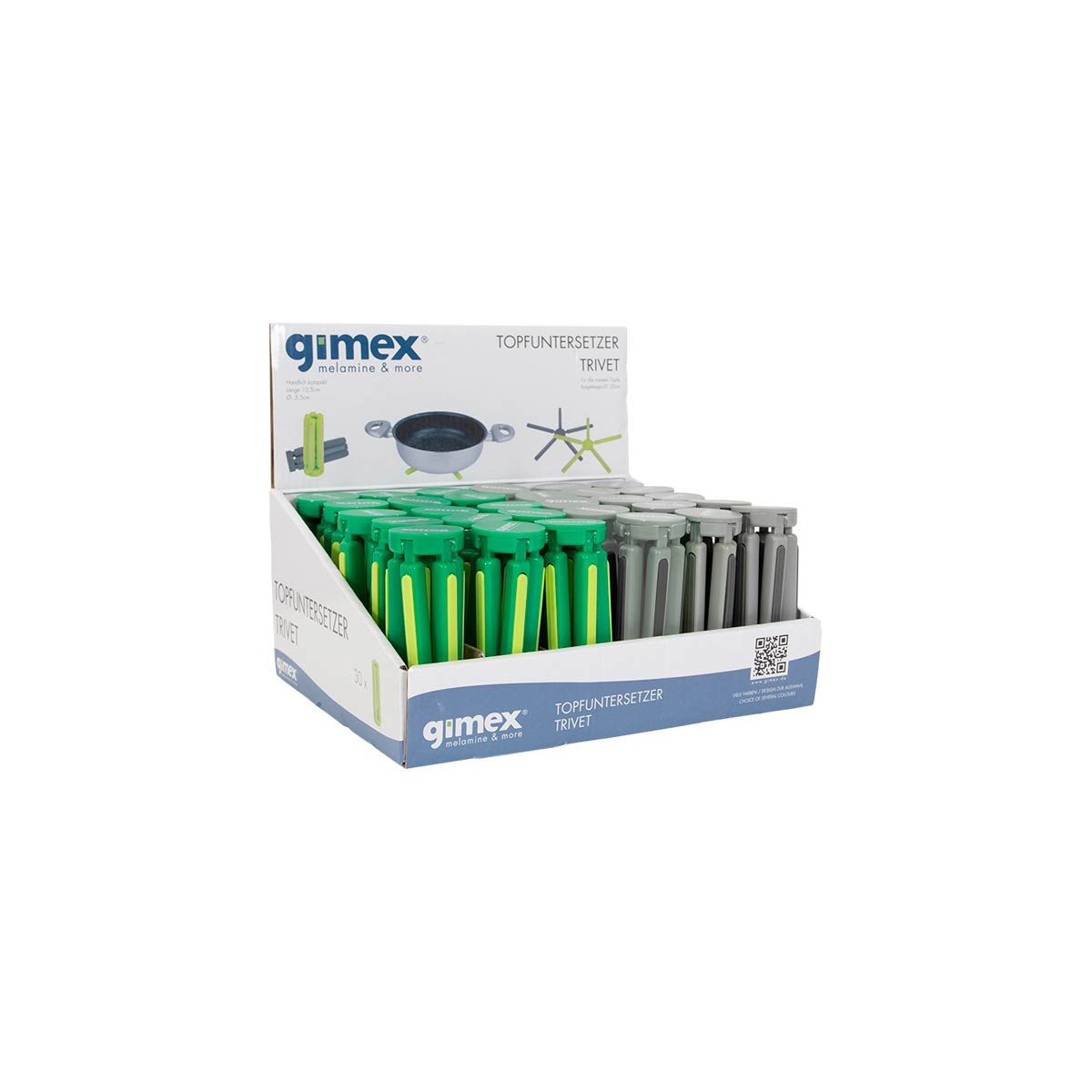 Gimex Coaster Foldable Display (30 Pieces)