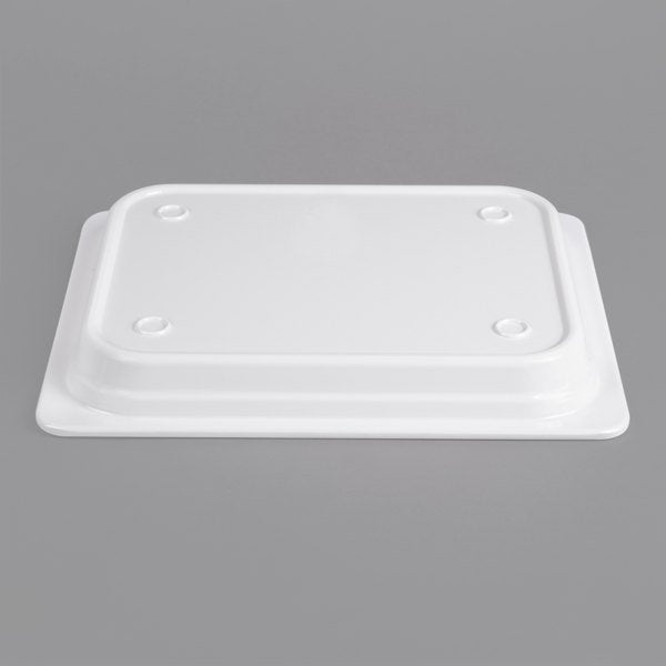 GN 1/2 White Melamine Gastronorm Pan 40mm Deep