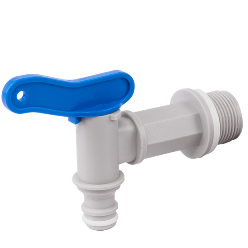 3/4" BSPM PP Snap-On Male Tap With Washer