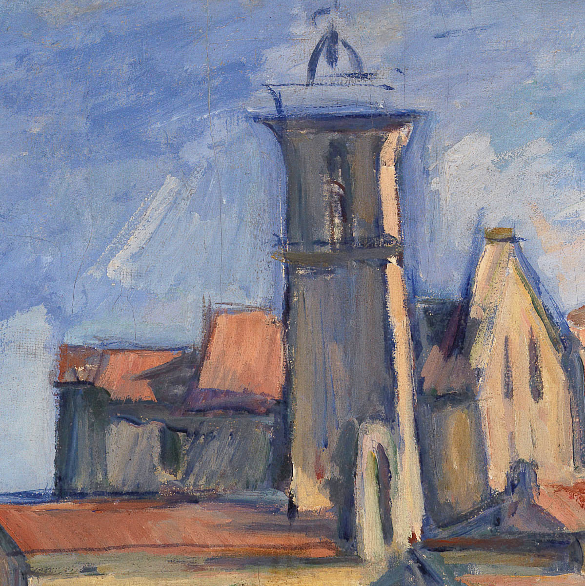 "Gardanne" by Paul Cezanne on Canvas, Framed Canvas, Acrylic, Framed Prints or Print-only